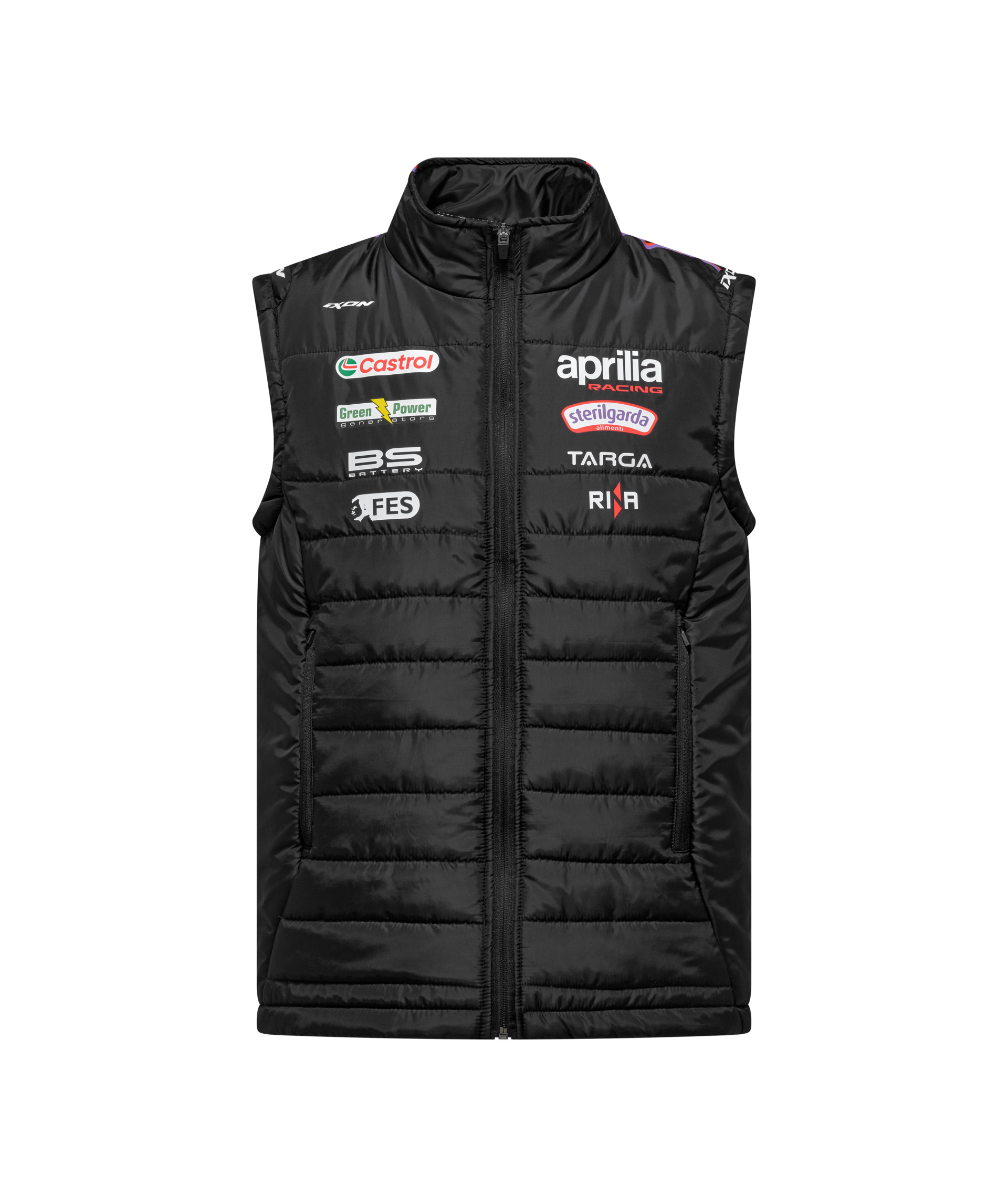 Gilet Aprilia Racing Team Replica 2026 da uomo, nero