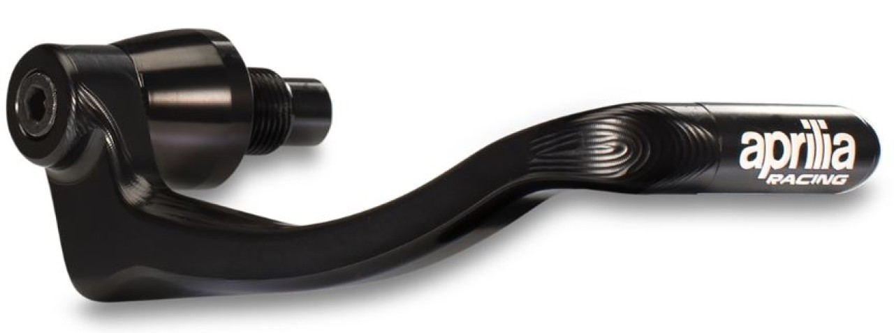 Protezione leva freno Racing, nera per Aprilia RSV4 1100