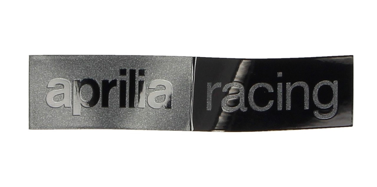 Decal, Aprilia Racing per Aprilia Shiver 900, RSV4, Tuono V4, Dorsoduro 900 - nero