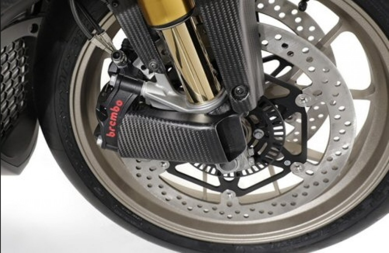 Deflettore aria freno in carbonio Aprilia RSV4 / Tuono 1000/1100