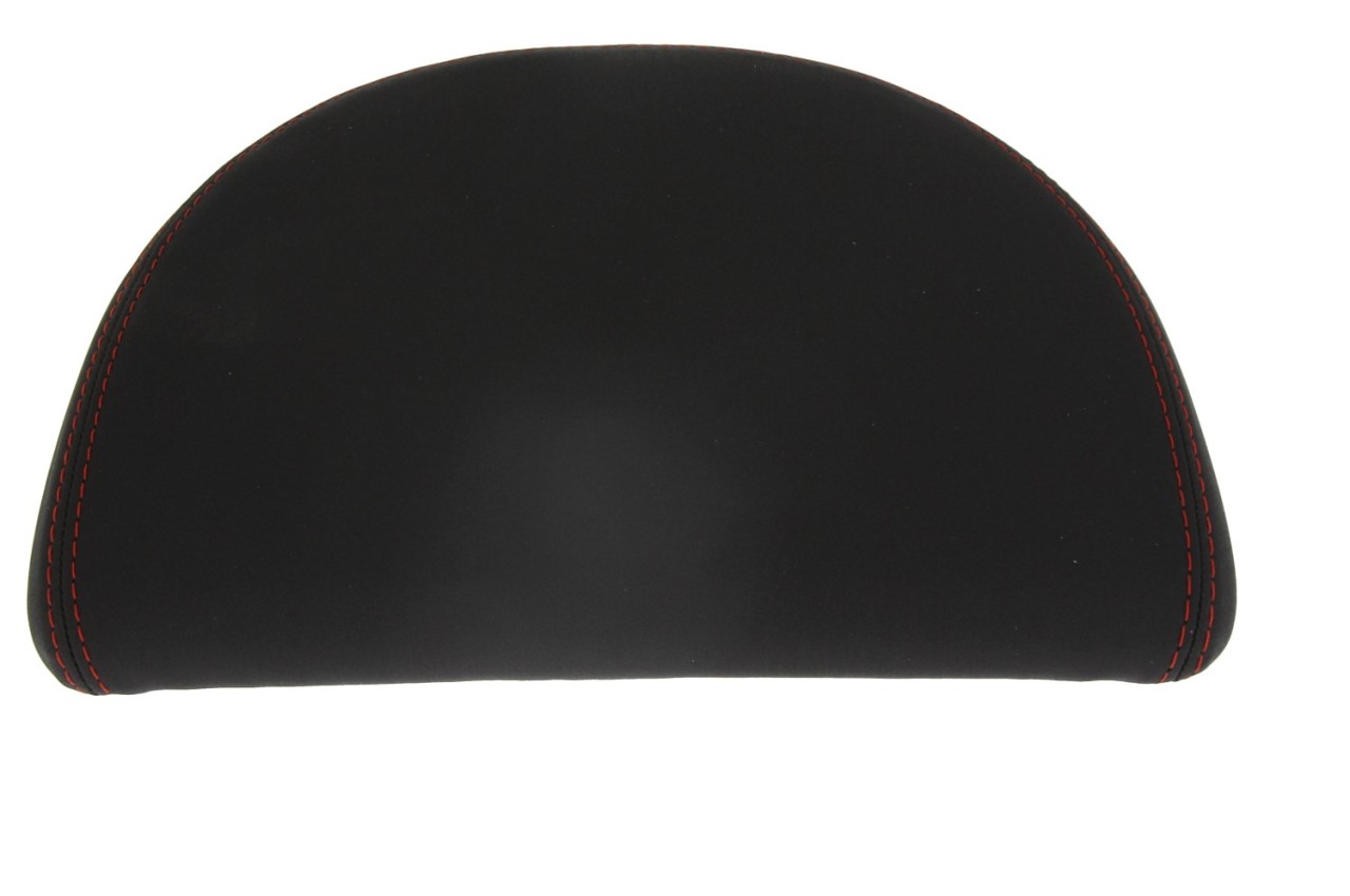 Cuscino posteriore antracite con cuciture rosse per Topsase Aprilia SR GT 125 / 200