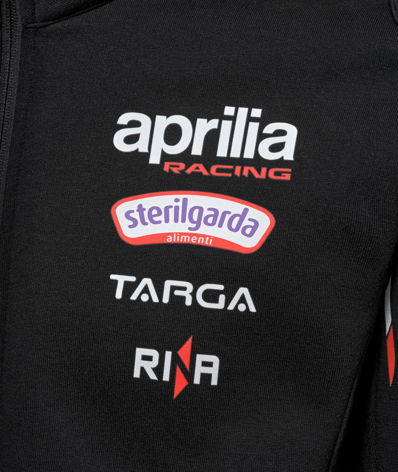 Giacca softshell Aprilia Racing Team Replica 2026 da uomo, nera
