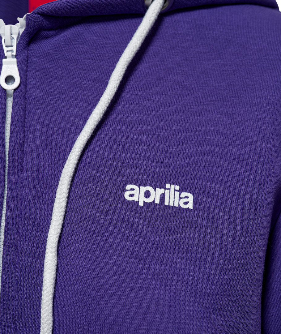 Felpa con cappuccio Aprilia Collezione 2024 Donna viola