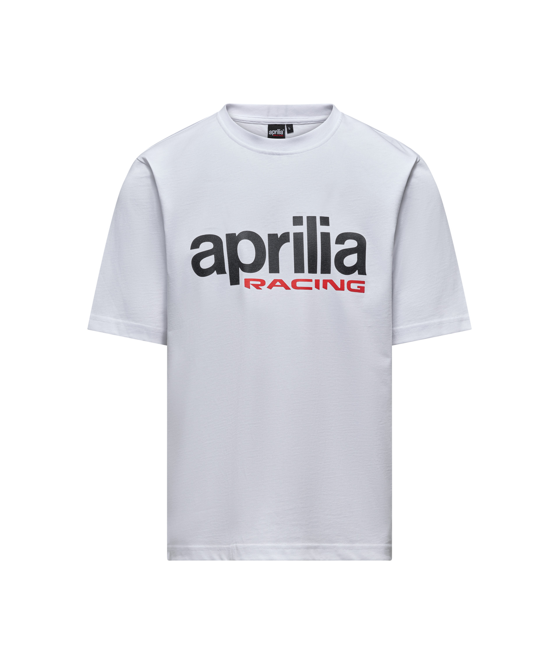 Aprilia T-Shirt Racing Colorata Uomo bianco