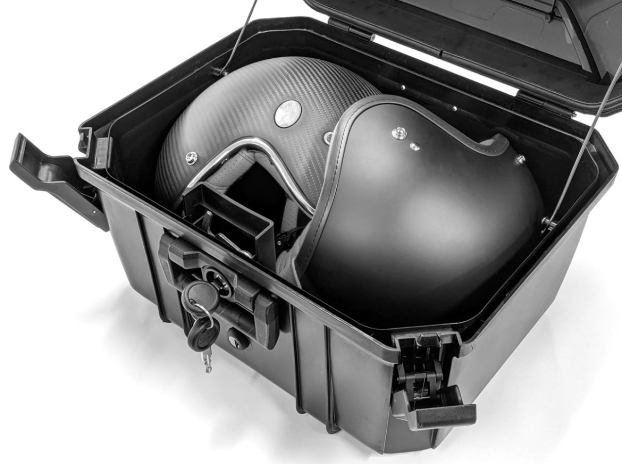 Kit bauletto con piastra di fissaggio da 40 L per Aprilia Tuareg 660 (21-24)