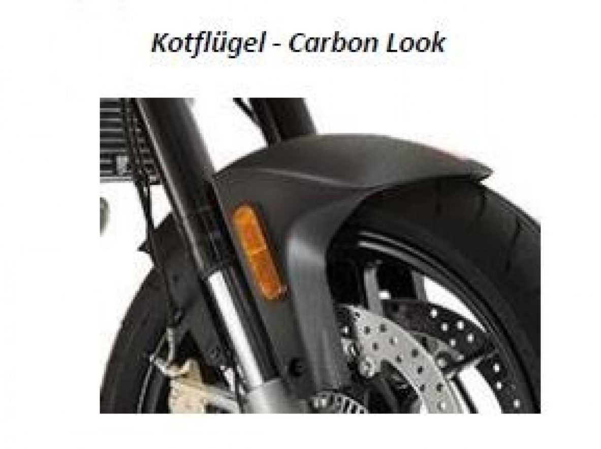 Parafango, plastica, carbonio per Aprilia Shiver 900