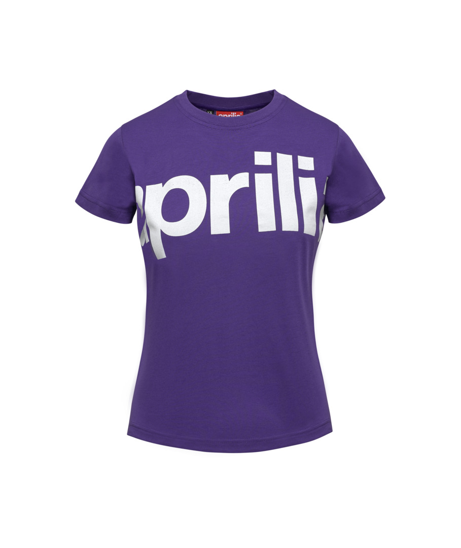 Maglietta Aprilia da donna viola