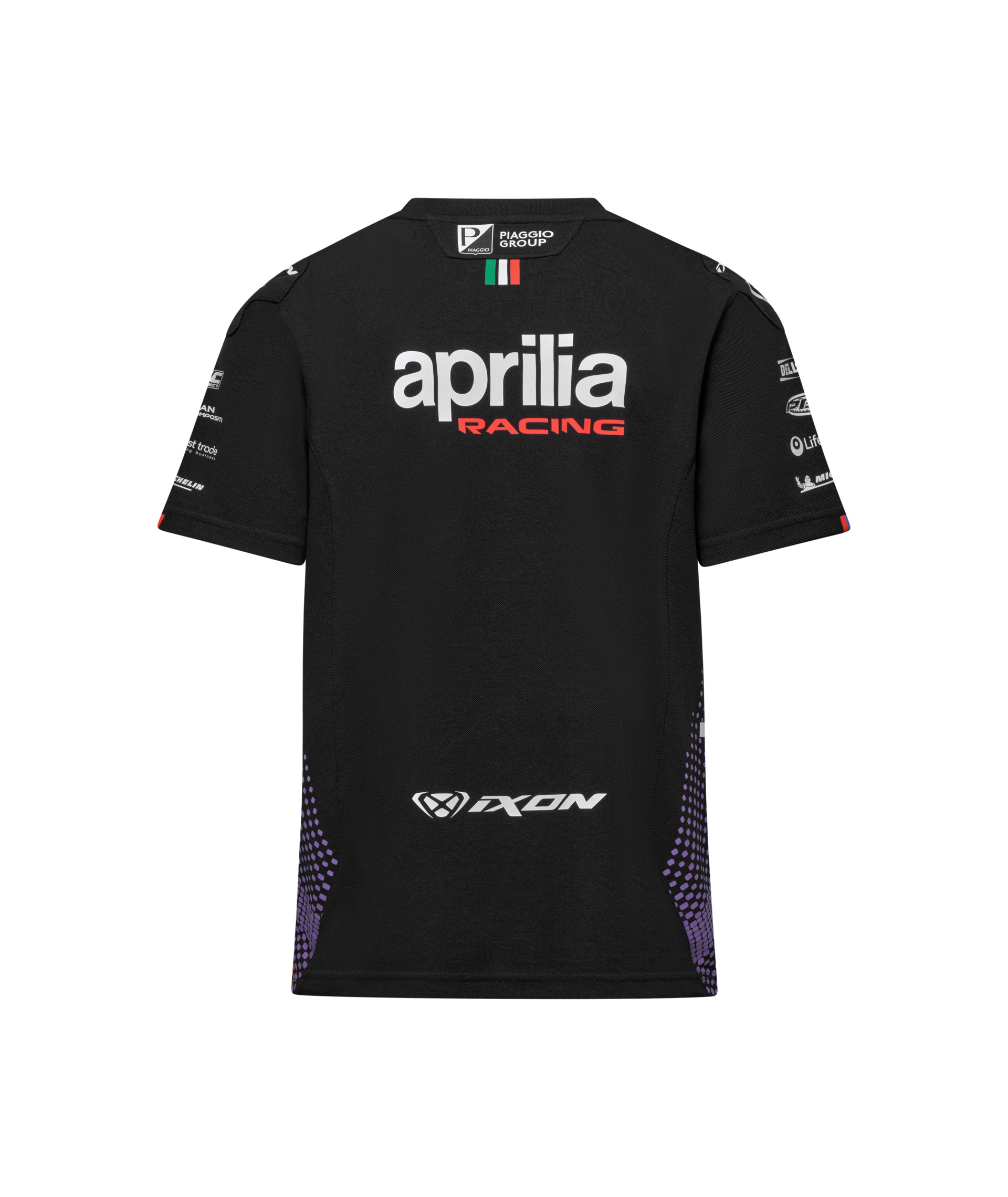 Maglietta Aprilia Racing Team 2026 da uomo, nera