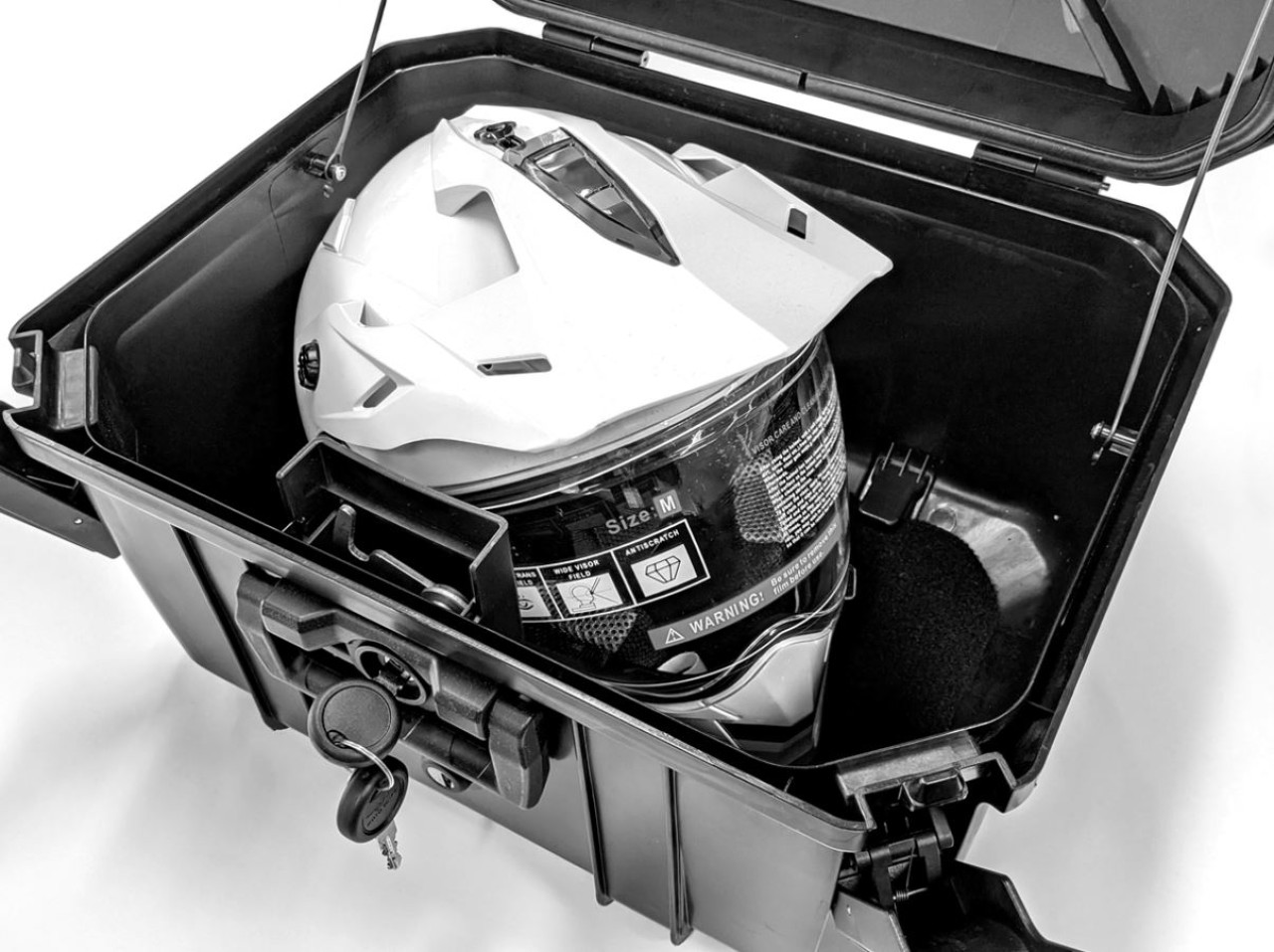 Kit bauletto con piastra di fissaggio da 40 L per Aprilia Tuareg 660 (21-24)