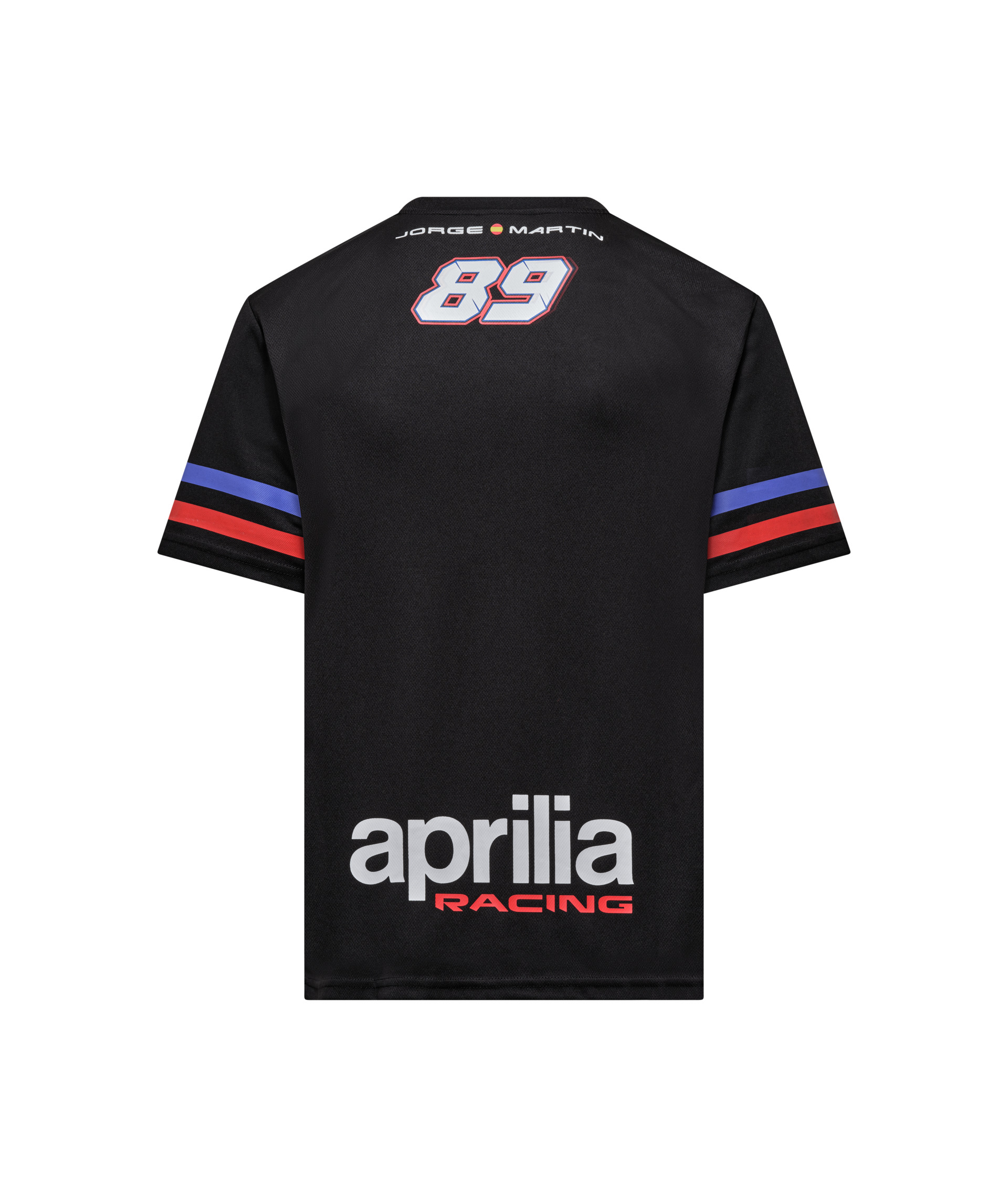 Maglietta Aprilia Racing 89 Uomo nero bianco