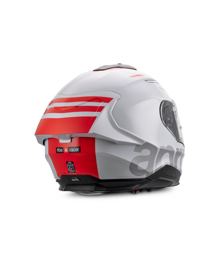 Casco integrale Aprilia Overtake bianco opaco