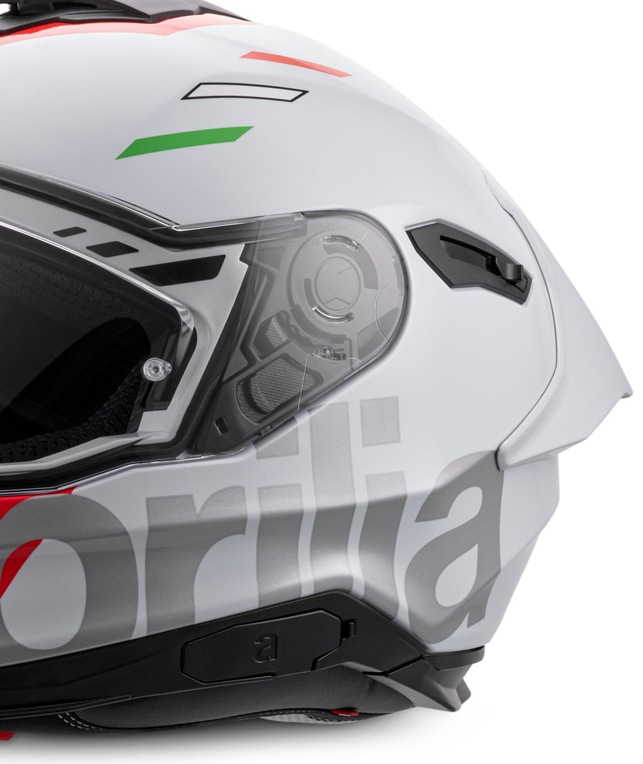 Casco integrale Aprilia Overtake bianco opaco