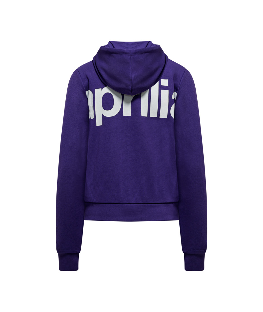 Felpa con cappuccio Aprilia Collezione 2024 Donna viola