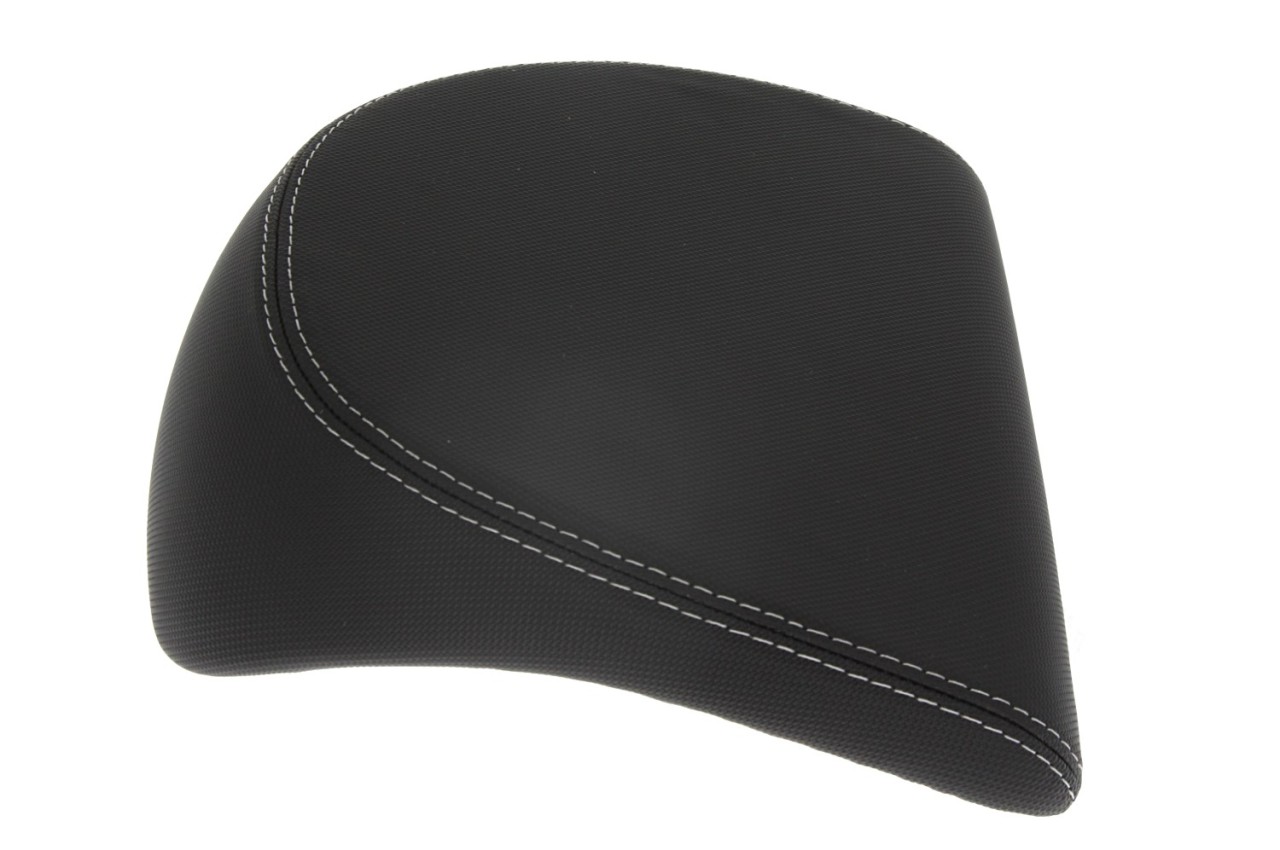 Cuscino posteriore con cuciture nere antracite per Topsase Aprilia SR GT 125 / 200